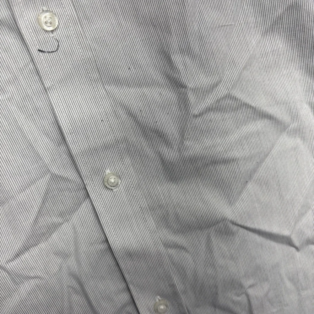 Banana Republic Dress Shirt Mens 2XL Stretch Poplin Slim Fit Grey Preppy NWT